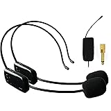 Wireless Microphone System for 2 People, 2.4G Dual