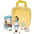 Disney Store Official Princess Belle Beauty and The Beast 5 Inch Doll Playset, Girl Toys, 4 Year Old Girl Birthday Gifts