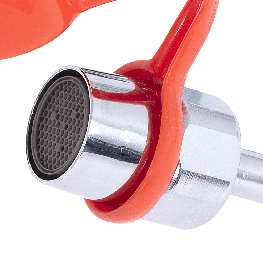 Sellstrom Faucet Mounted Eye Wash Unit, Adjustable Aerated Outlet Heads (3" Apart), S90100: Science Lab Eye Wash Units: Industrial & Scientific