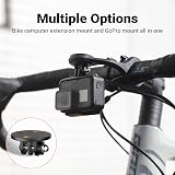 CooSpo Bike Computer Mount Out Front Extension for Garmin Wahoo Bryton view 3