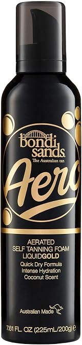 Bondi Sands Liquid Gold Aero Self Tanning Foam 0.251 kg Browntan view 1