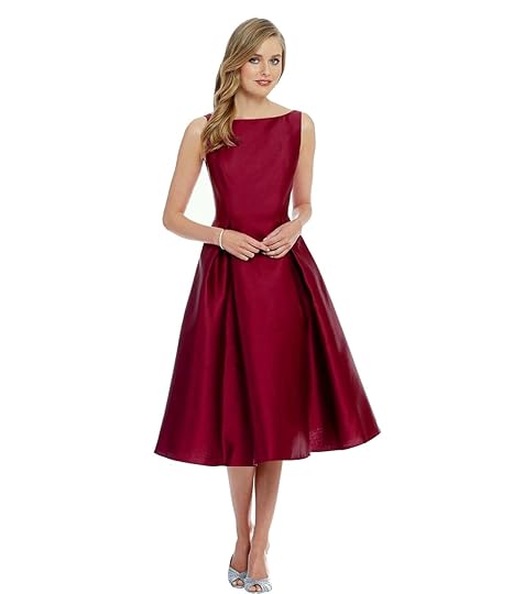 one piece dress in maroon colour