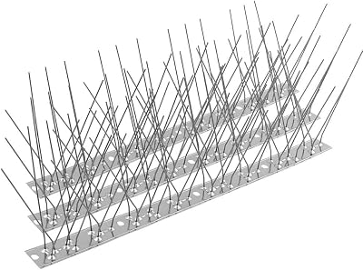 Moyofree 2M Bird Spikes Stainless Steel Pigeon Deterrent for Roofs Windows