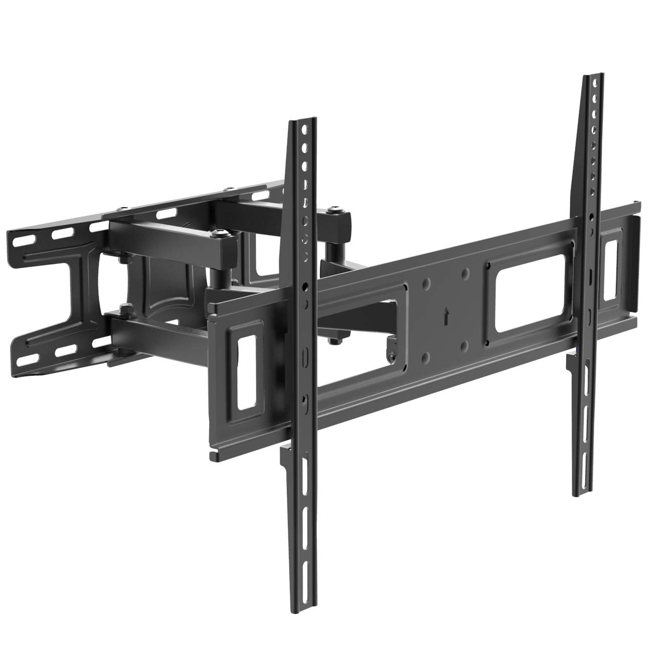 TV BRACKET GUYS Double-Arm Full Motion Wall Mount for 32-65 Inch TVs, 35 Kg Max Load, VESA 100x100mm up to 600x400mm, Tilts Swivels & Extends for Flat & Curved TVs.