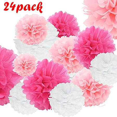 Pompons E Palle A Nido Dapenido Dape Fiori Di Carta
