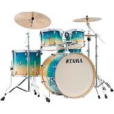 Tama Superstar Classic CL52KS 5-piece Shell Pack with Snare Drum - Caribbean Lacebark Pine Fade