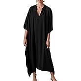 Bsubseach Women Kaftan Dresses Caftan Loungewear Maxi Dress Swimsuit Cover Up Beachwear
