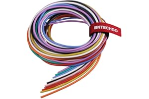 BNTECHGO 16 Gauge Silicone Wire Kit 10 Color Each 5 ft Flexible 16 AWG Stranded Tinned Copper Wire