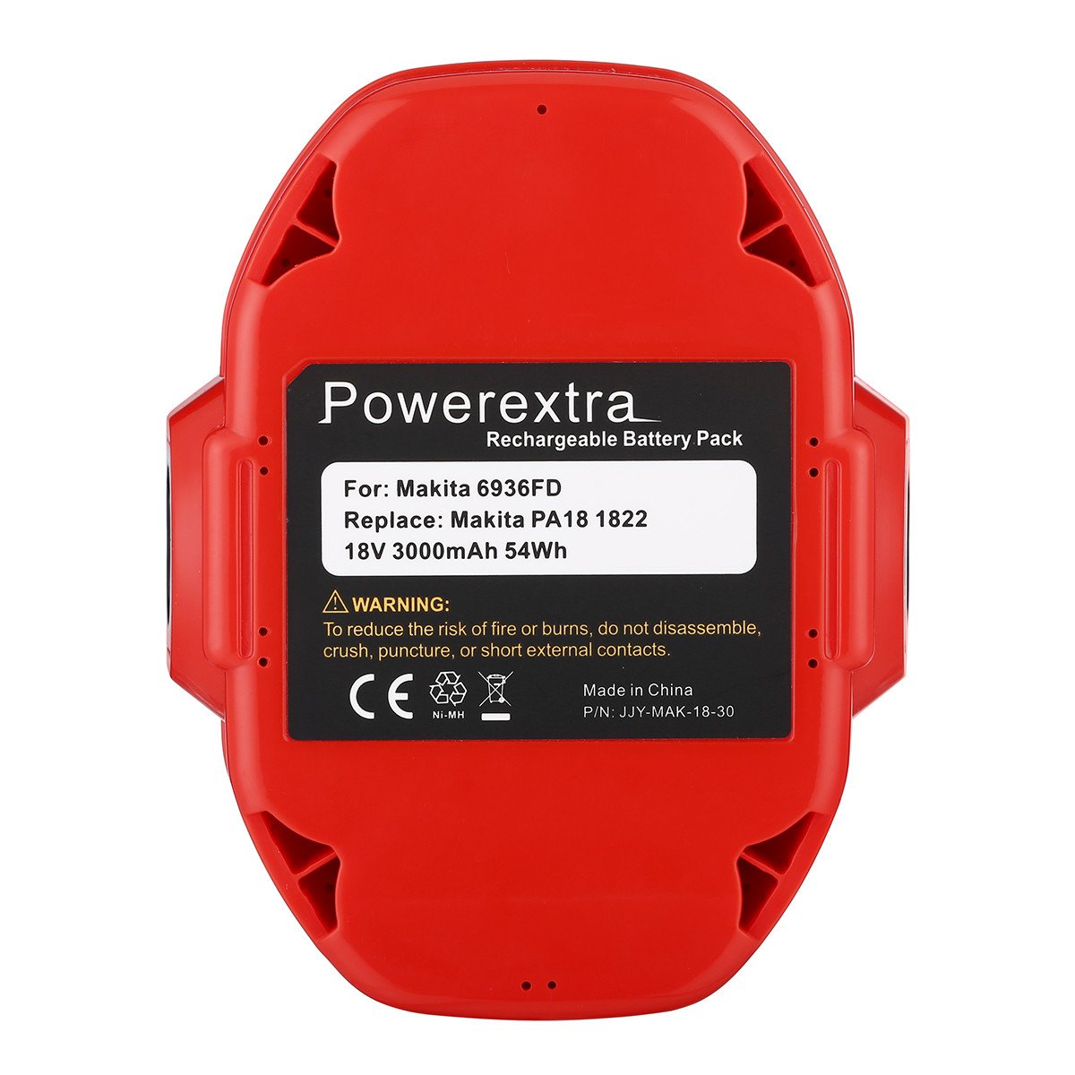 Powerextra Batería de repuesto 12V 2.0Ah Ni-MH para Makita 1200, 1220, 1222, 192598-2, 192681-5