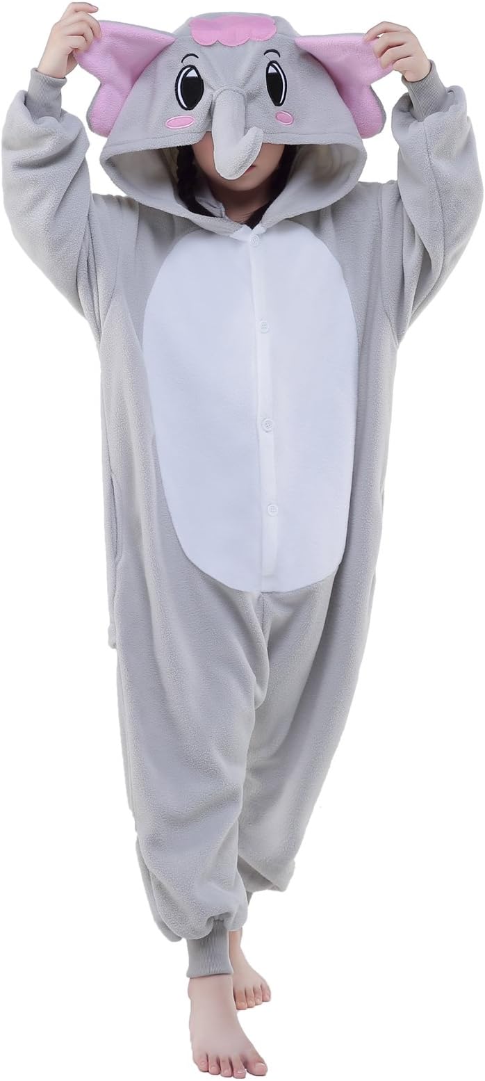CANASOUR Polyster Halloween Kids Animal Costumes Cosplay Pajamas