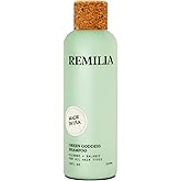 REMILIA Green Goddess Shampoo for Damaged Hair – With Rosemary Oil & Green Tea Extract – Cleansing, Strengthening, Vegan – Made in USA – 8.5 fl oz