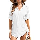 Aptint Women's UPF 50 Long Sleeve Button Down Dress Shirt UV Sun Protection Fishing Hiking Shirts Swim Cover Up for Women