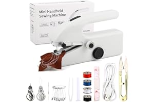 OctBird Handheld Sewing Machines, Portable Electric Mini Sewing Machine Dual Speed Modes for Beginners Adults, Handheld Stitc