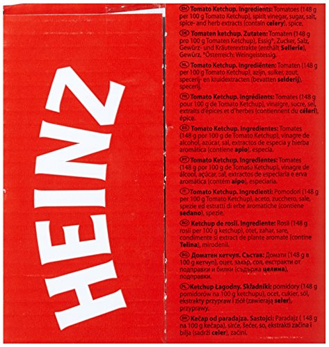 Heinz Tomato Ketchup Portsionsbeutel 100er Pack 100 X 17 Ml Amazon De Lebensmittel Getranke