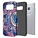 Galaxy S8 Plus Case, Rosebono Hybrid Dual Layer Shockproof Hard Cover Graphic Fashion Cute Colorful Silicone Skin Case for Samsung Galaxy S8 Plus - Mandala