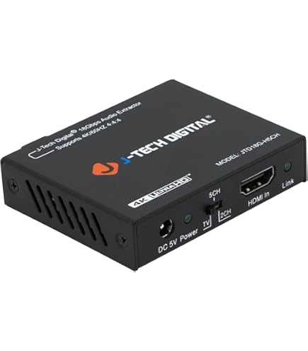 Amazon.com: J-Tech Digital 18Gbps Digital/Analog Audio HDMI