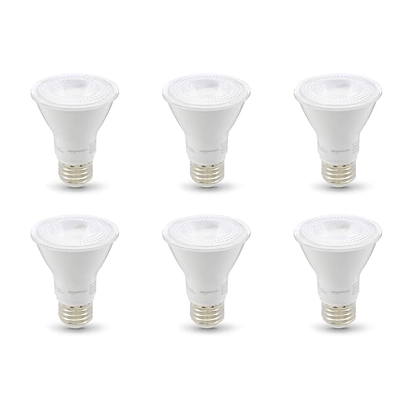 Amazon Basics PAR20 LED Light Bulb, 50 Watt Equivalent, Energy