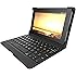 ZAGG Folio Case, Hinged with Bluetooth Keyboard for Android Tablets (7-inch) - Black