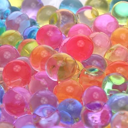 Asian Hobby Crafts Rubber Colorful Magic Crystal Water Jelly Mud Soil Beads Balls