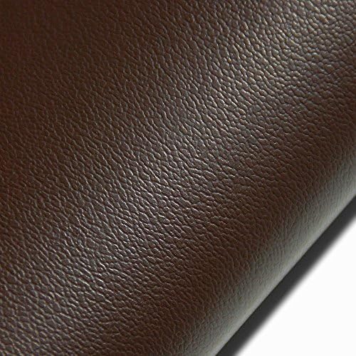 Joseph Noble Brown Mocha Brown Vinyl Leather Upholstery Fabric by the yard