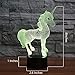 Unicorn Night Light for Kids, Best Christmas Gifts for Girls, 7 Colors Change with Remote and Timing. Birthday Gifts for Kids