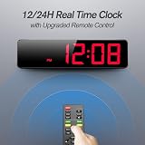 ANJANK Gym Timer 15in LED Large Digital Clock with Interval Modes view 7