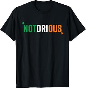 Irish Pride Boxing MMA Fighting Notorious T-Shirt