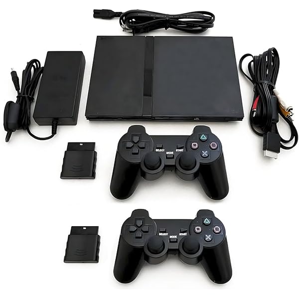 Amazon.com: PlayStation 2 Satin Silver (SCPH-90000SS) [maker