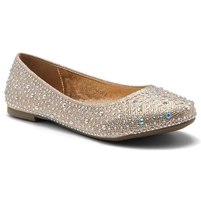jeweled ballet flats shoes