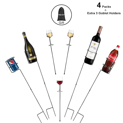 Urban Deco - Juego de 7 estacas Resistentes para Bebidas y Bebidas ...