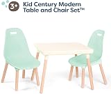 B. toys Table & Chair Set for Toddlers - 1 Table & 2 Mint Chairs view 4
