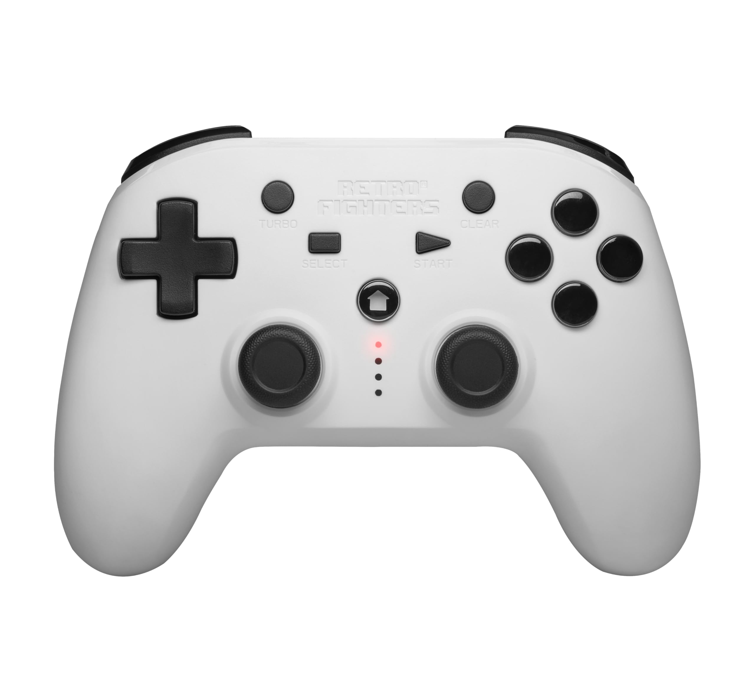 Retro Fighters Defender Bluetooth Controller Next-Gen PS3, PS4 & PC Compatible Wireless (White)