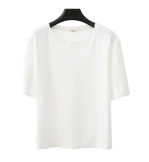 t shirt tinta unita donna