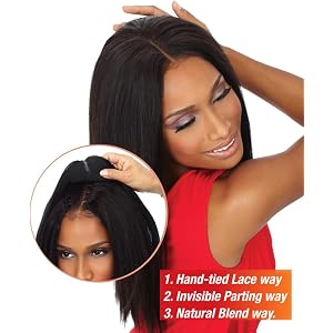 Sensationnel Hh Remy 3 Way Part Yaki 14 16 Goddess Closure