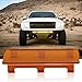 Auto Power Plus Led Light Bar Cover, 8 inch Waterproof Amber Led Spot Fog Light Bar Cover Lens Protective Tail Light Lamp Covers for ATV UTV Boat Trucks 2pcs