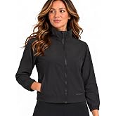 Spyder Womens Lightweight Jacket - Stretch Ripstop Mesh Full Zip Outerwear | Full Zip, Lightweight Stretch Ripstop Shell, Breathable Mesh Side Pockets, Easy Layer for Travel, Commutes, and Spring Days