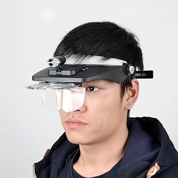 head mounted reading light
