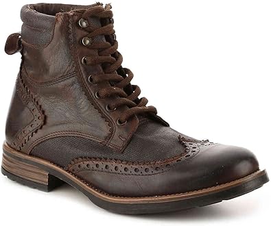 steve madden wingtip boots