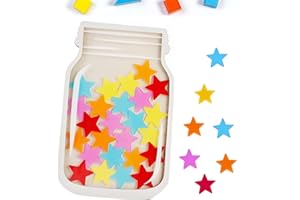 MAITING Magnetic Reward Jar, Magnetic Star Reward Jar Classroom, Behavior Management Classroom Tools, Reward Jar System for Classroom Home, Magnetic Reward Jar for Classroom Board