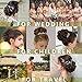 Messy Hair Bun Extensions 2PCS Curly Wavy Messy Synthetic Chignon Hairpiece Scrunchie Scrunchy Updo Hairpiece for Women (Pale Golden Blonde & Bleach Blonde Mixed)