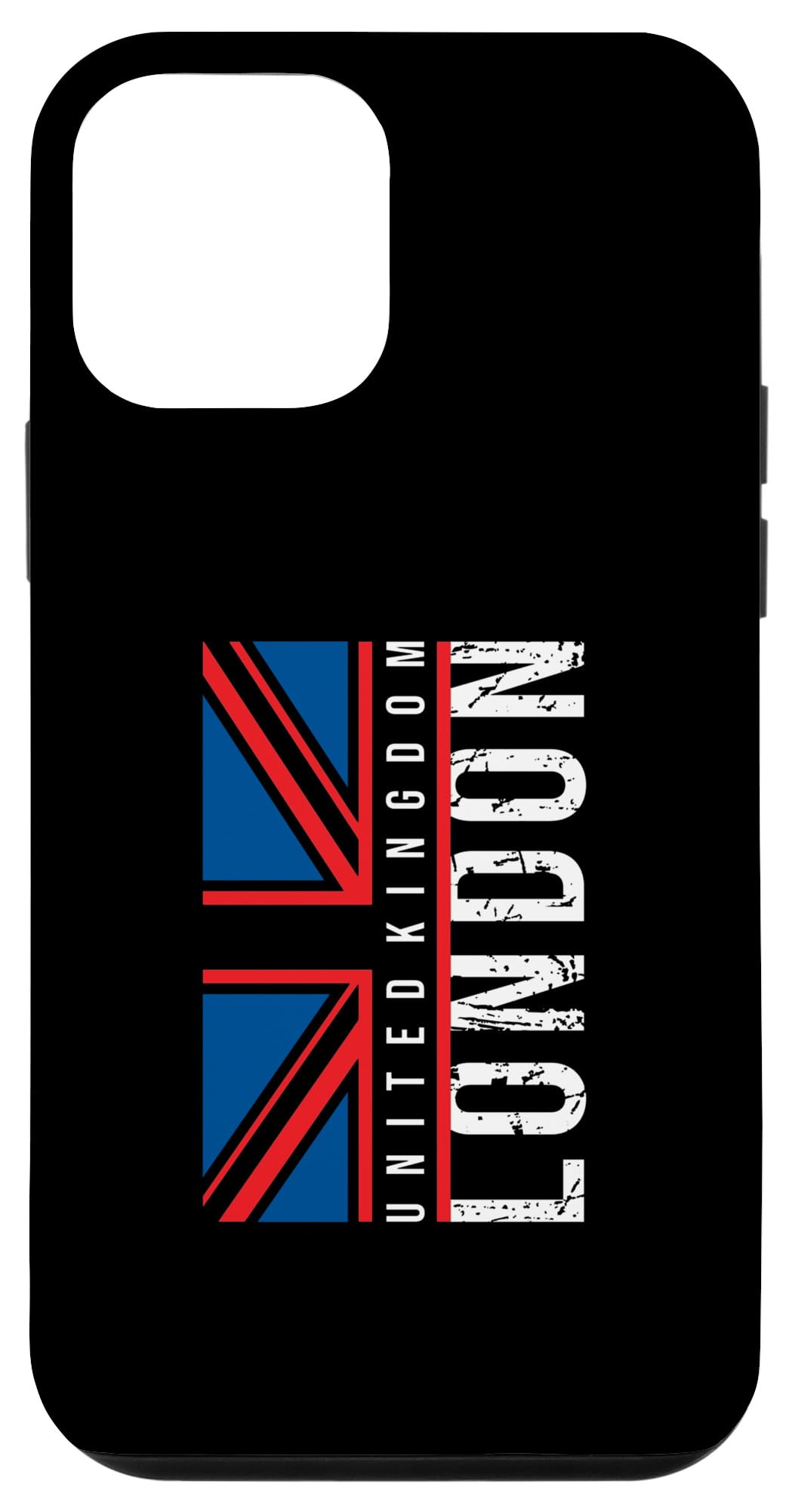 iPhone 12 mini London England Vintage Distressed Grunge United Kingdom Flag Case