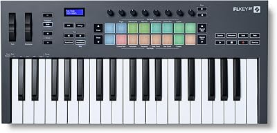 Novation FLkey 37 MIDI Keyboard Controller for FL Studio with Scale & Chord