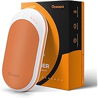 OCOOPA Hand Warmers Rechargeable, 1 Pack 5200mAh Electric Portable Pocket Heater, Heat Therapy Great for Outdoors…