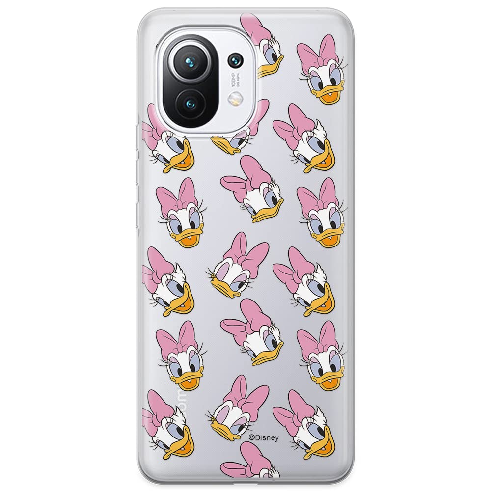 ERT GROUP mobile phone case for Xiaomi 11 original and officially Licensed Disney pattern Daisy 007 optimally adapted to the shape of the mobile phone, partially transparent — image 1