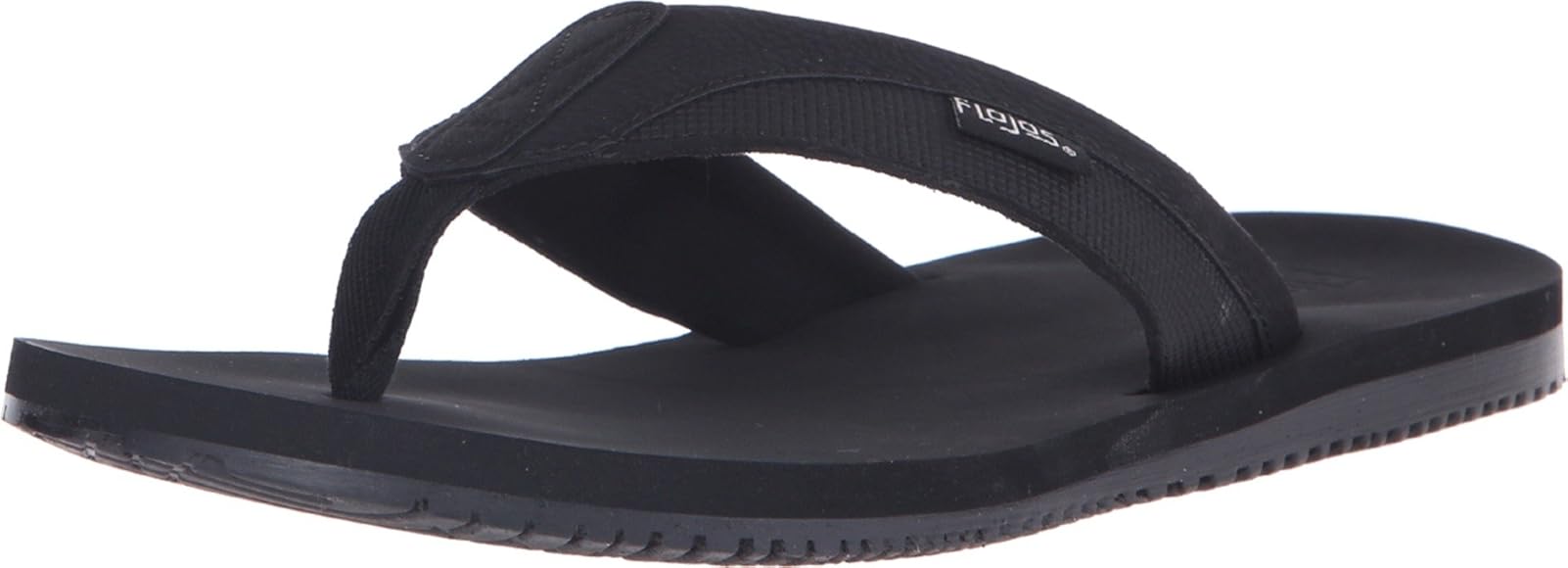 flojos black sandals
