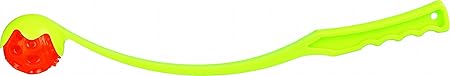 Trixie 33648 Ballschleuder mit Blinkball, TPR, 50 cm/Durchmesser 6 cm