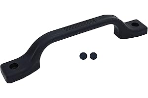 Automotive Authority Plastic Grab Handle-Entry Door Assist Bar for RV, Trailer, Camper, Motor Home, Cargo Trailer, Boat-OEM Replacement (Black)
