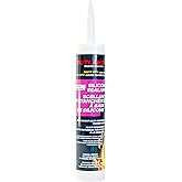 Rutland Clear High Temp Silicone Sealant RTV Gasket Maker - Heat Resistant Glue &amp; Clear RTV Silicone Sealant Adhesive, Gasket Sealer 500F