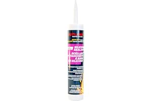 RUTLAND PRODUCTS Rutland 500°F RTV High Heat Silicone Sealant Clear, USA-Made High Temperature Gasket Maker Adhesive - UV Stable, Oil Resistant & Non-Corrosive