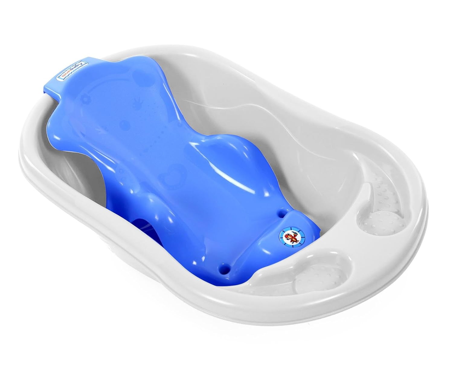 Buy Sunbaby Baby Anti Slip Big Plastic Bathtub with Bath Toddler Seat